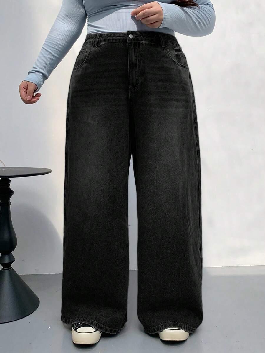 czarne spodnie jeans