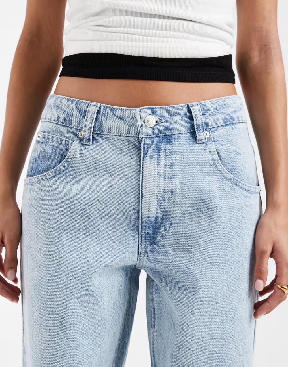 NIEBIESKIE SPODNIE JEANS