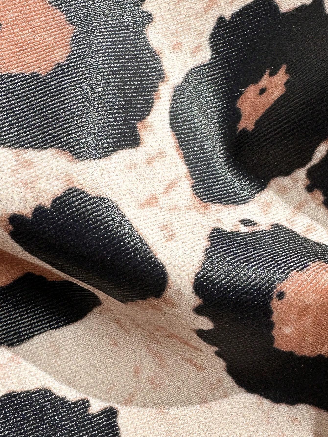 DWUCZĘŚCIOWY STRÓJ KĄPIELOWY ANIMAL PRINT