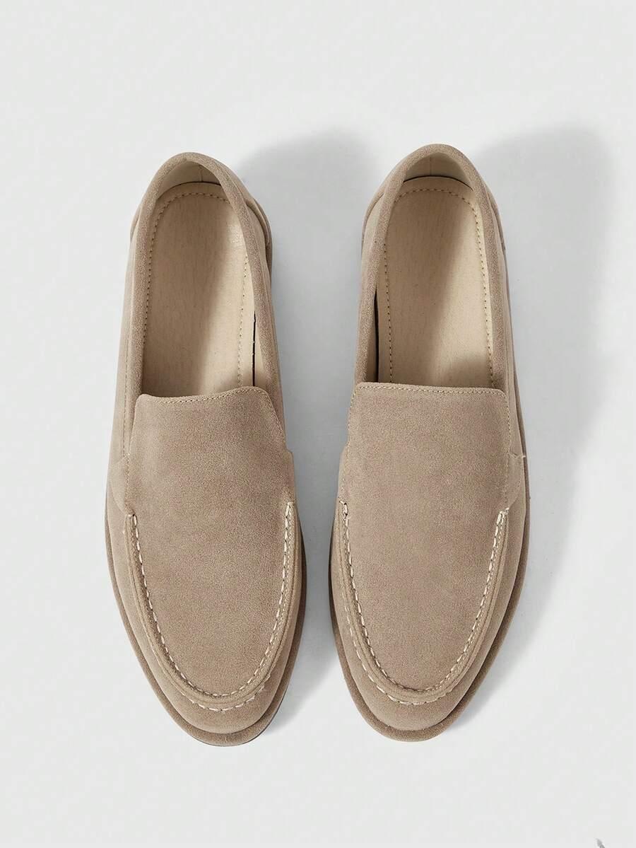 BRĄZOWE MOKASYNY CASUAL