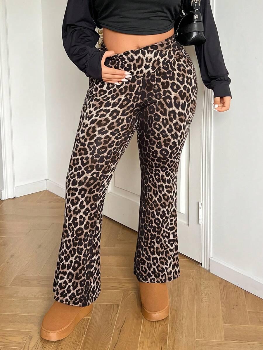 spodnie animal print