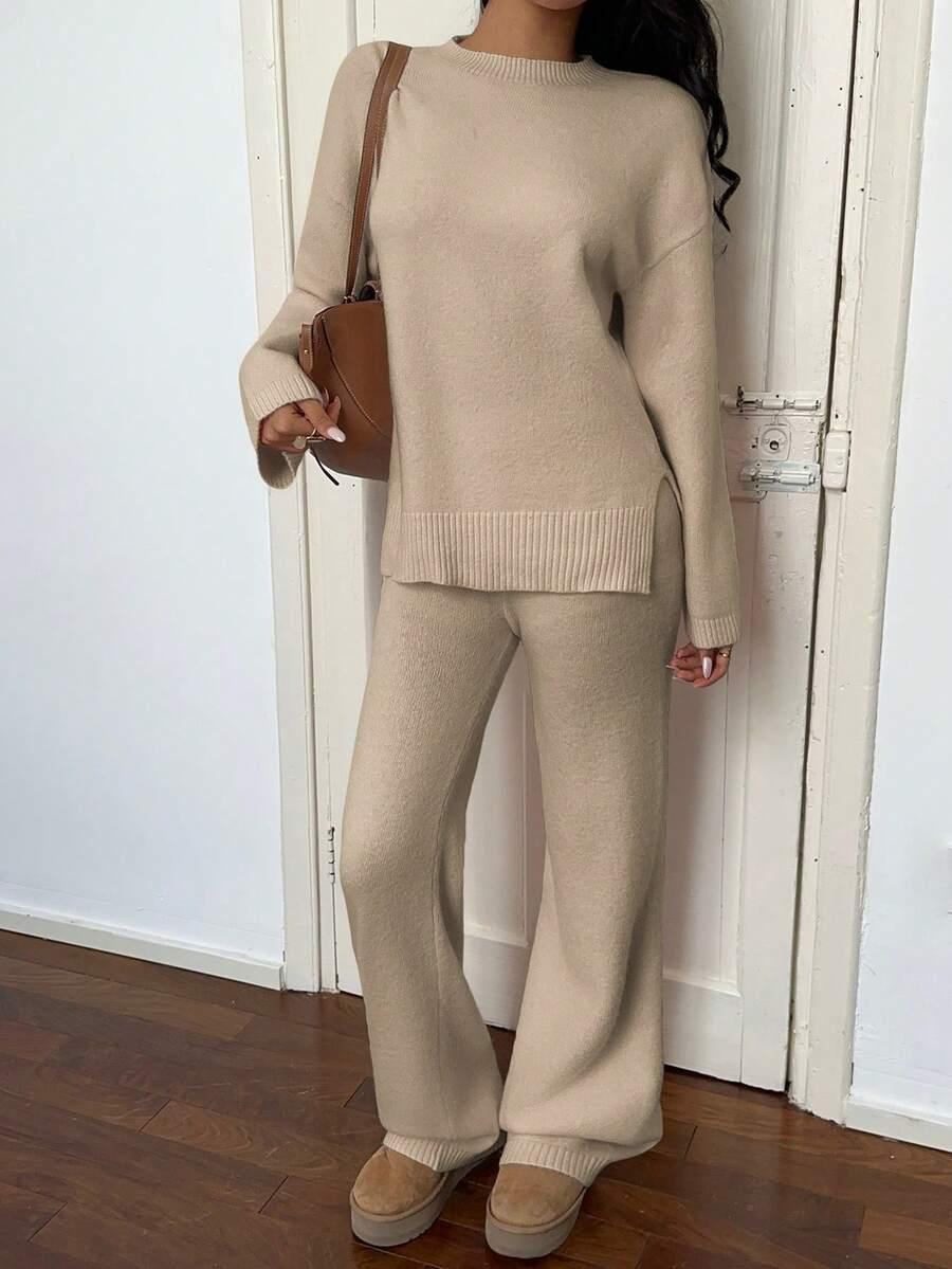 SPODNIE SWETER KOMPLET