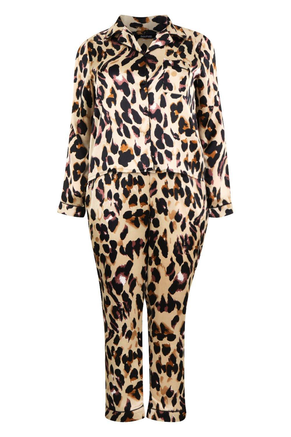 GÓRA OD PIŻAMY KOSZULA ANIMAL PRINT 