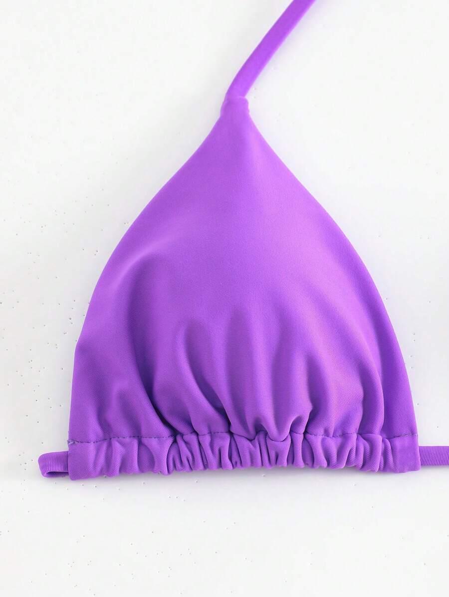 fioletowa góra od bikini