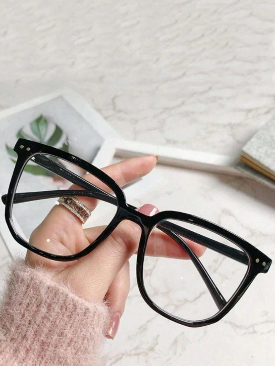czarne okulary zerówki 