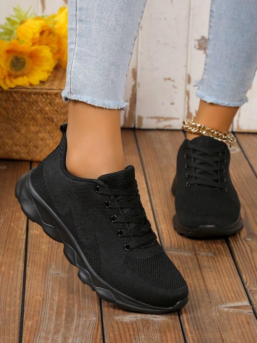 CZARNE BUTY SPORTOWE