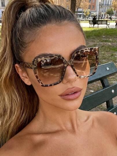 OKULARY PRZECIWSŁONECZNE LEOPARD PRINT
