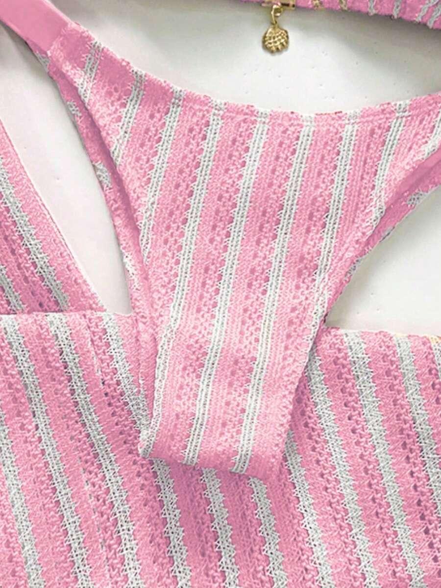 dwuczęściowy strój kąpielowy spodnie komplet