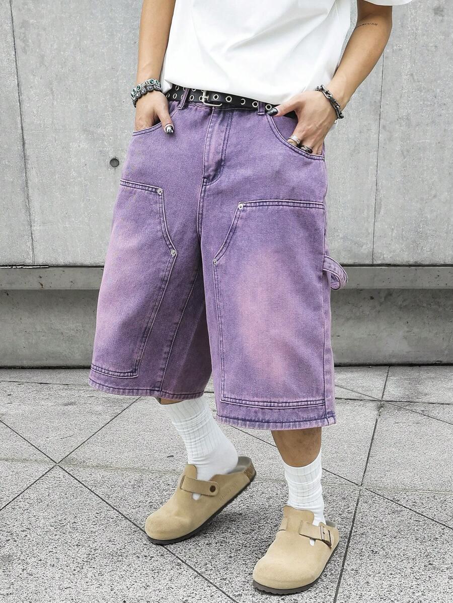krótkie spodenki jeans