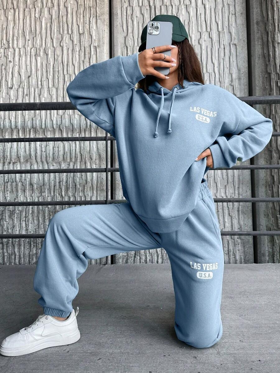 BLUZA SPODNIE KOMPLET DRESOWY