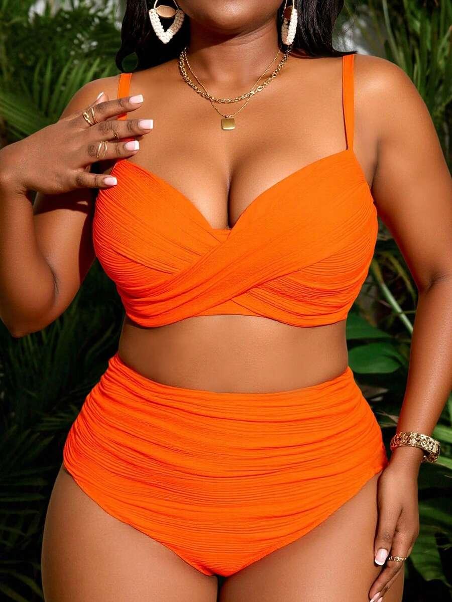 pomarańczowa gór od bikini 