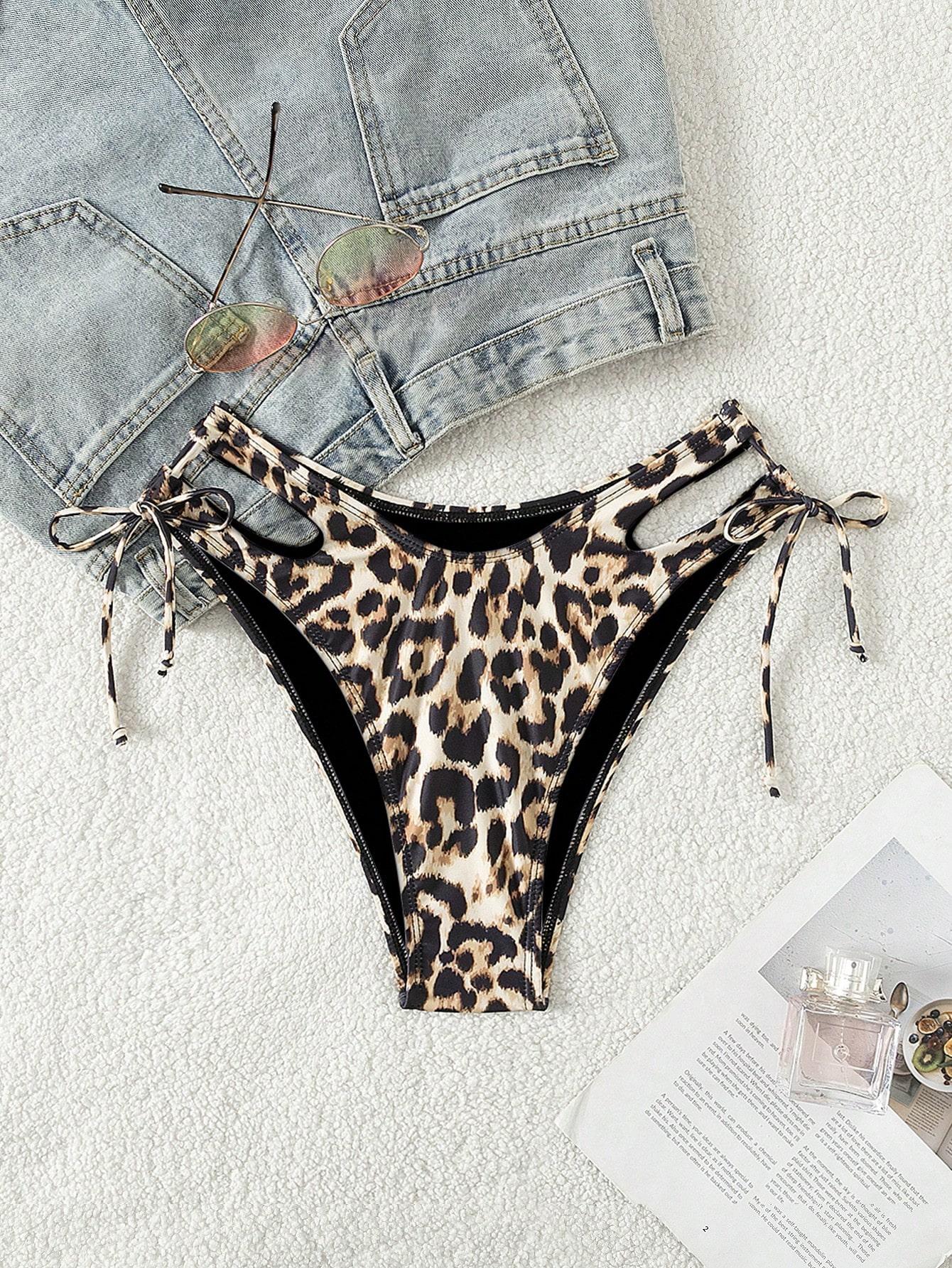 DÓŁ OD BIKINI ANIMAL PRINT 