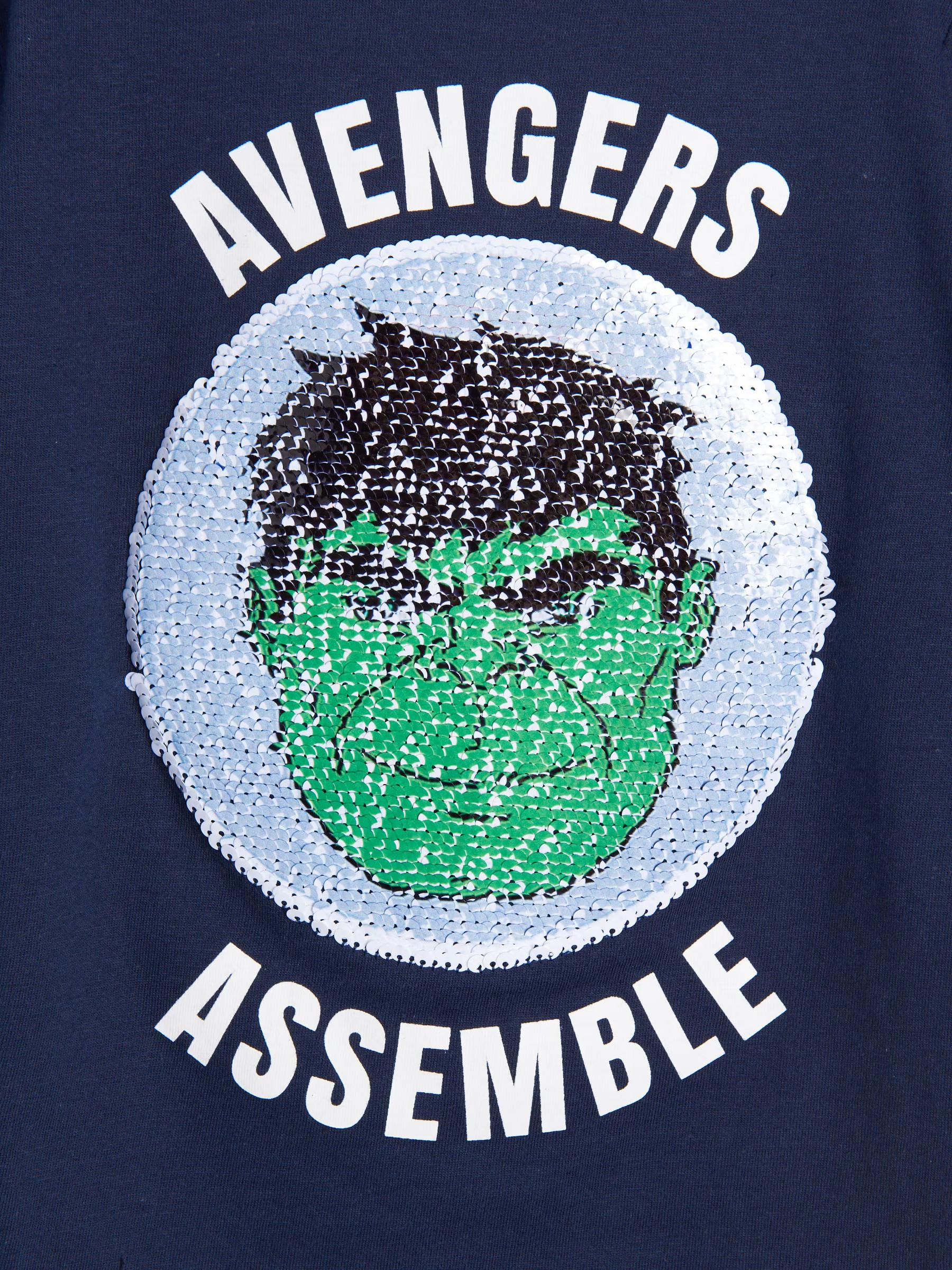 koszulka z długim rękawem cekiny Avengers