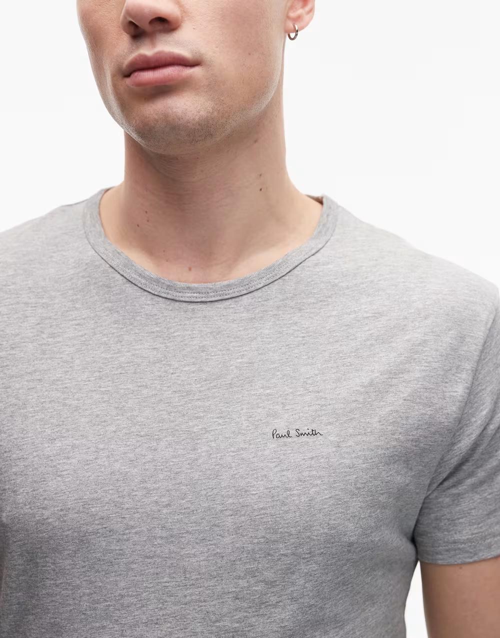 klasyczny t-shirt okrągły dekolt logo 4-pack
