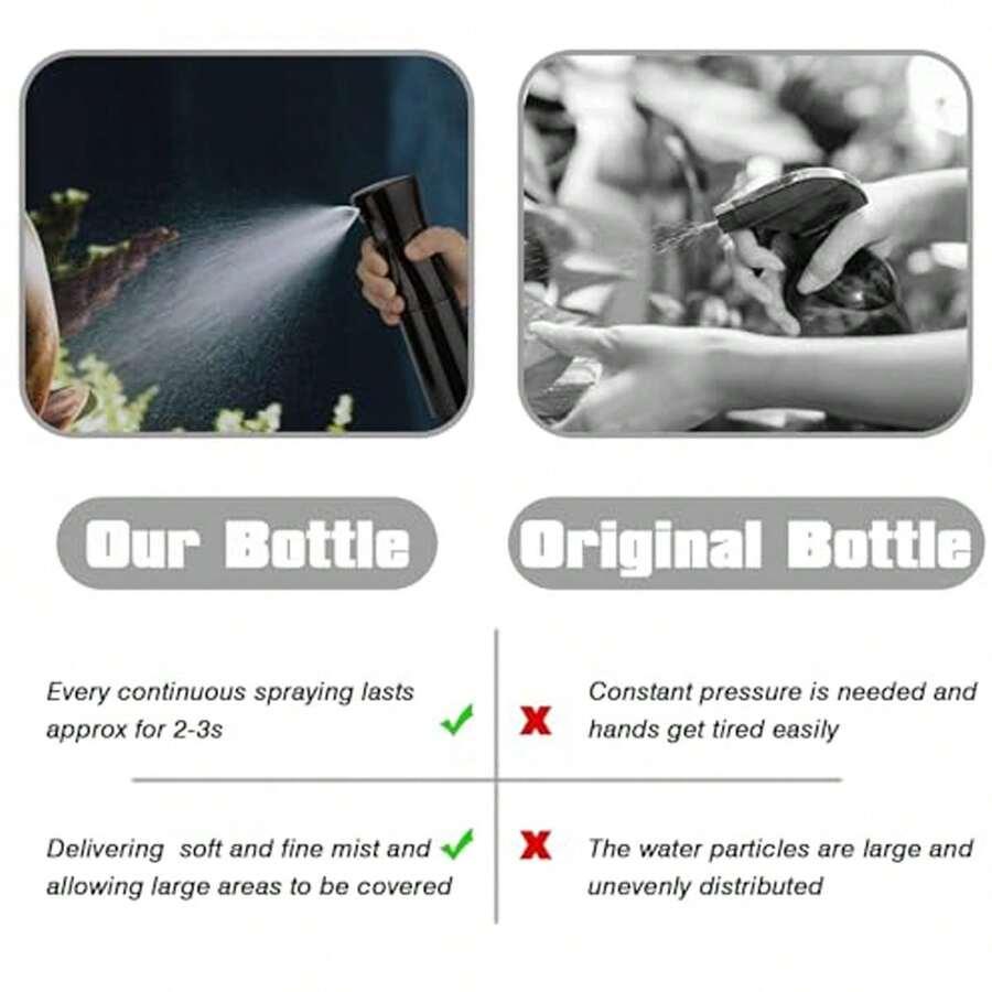 czarna butelka atomizer 
