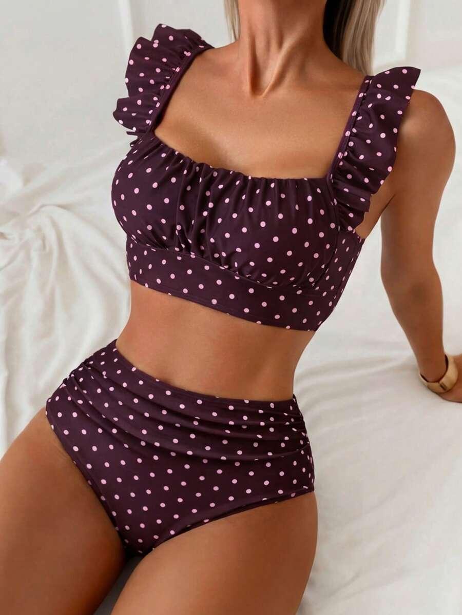 komplet bikini print 
