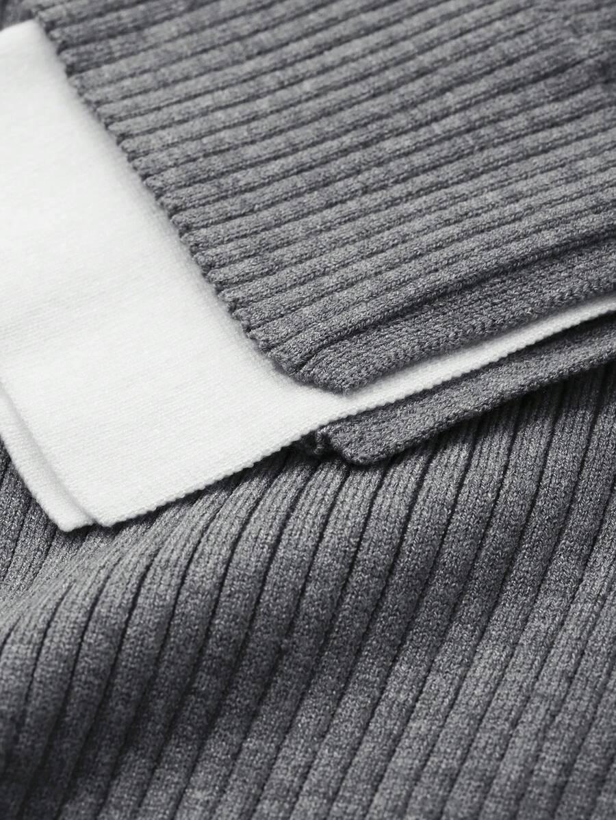 SWETER DAMSKI WISKOZOWY OKRĄGŁY DEKOLT 
