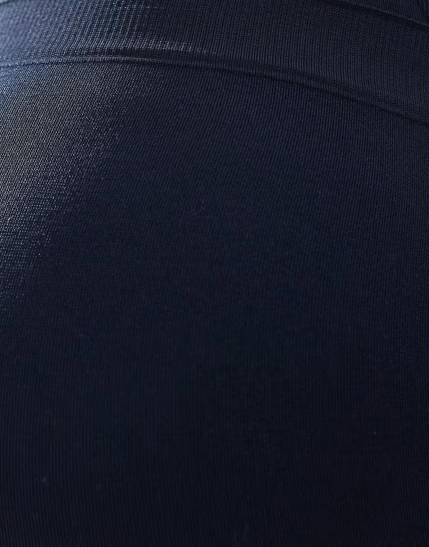 NIEBIESKIE CIĄŻOWE LEGGINSY