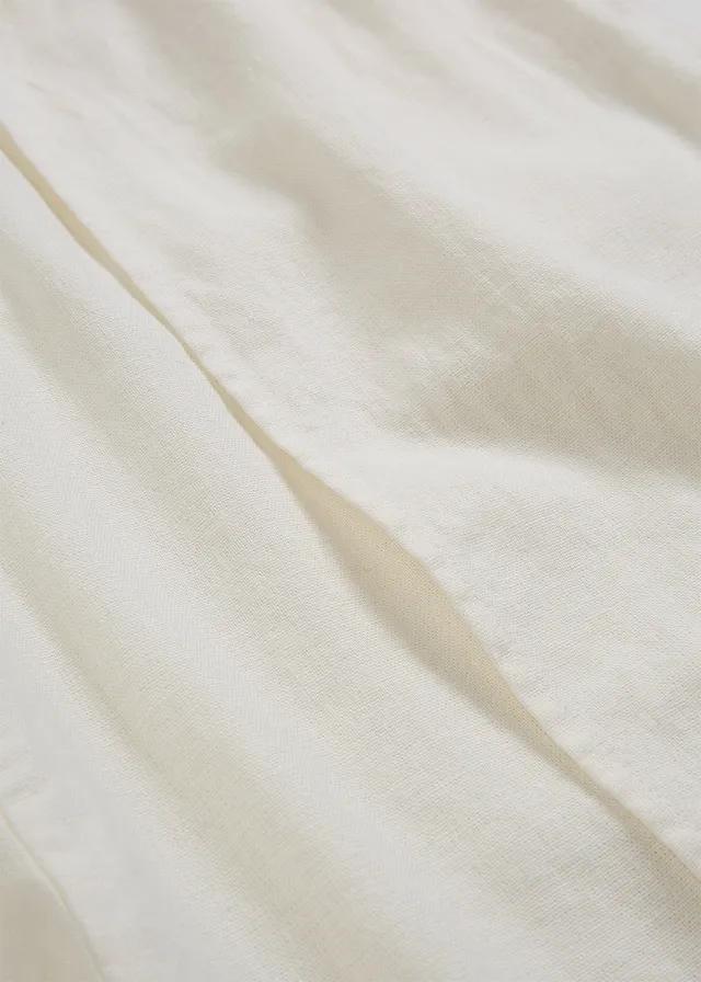 LNIANE SPODNIE PALAZZO PLUS SIZE - ŚREDNI STAN 