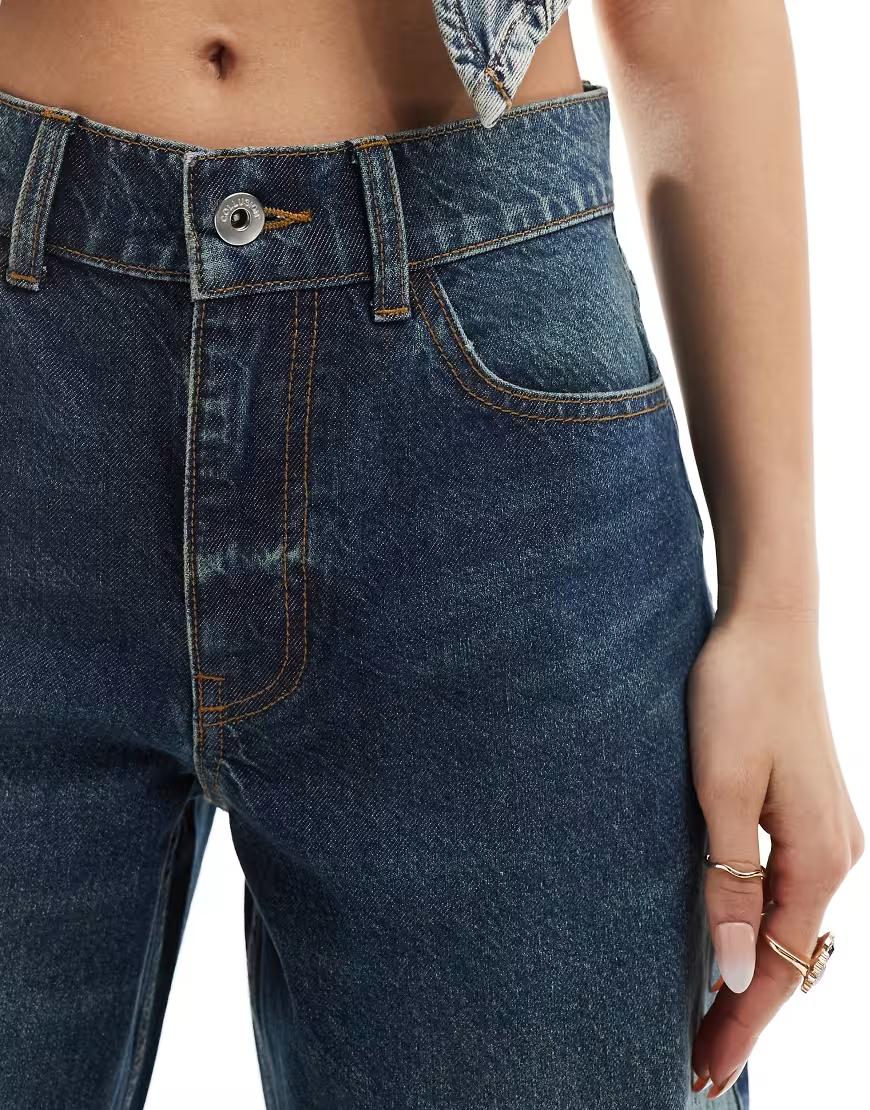 NIEBIESKIE SPODNIE JEANS