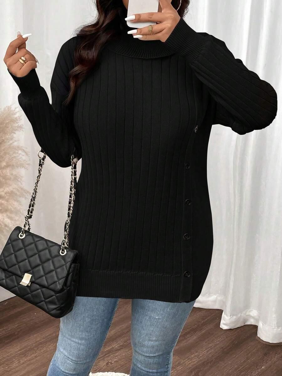 CZARNY SWETER GOLF