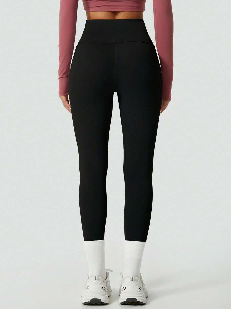 CZARNE LEGGINSY WYSOKI STAN