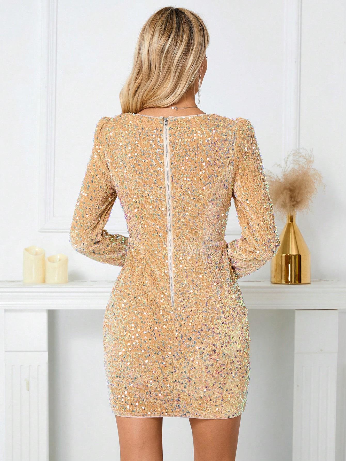 SUKIENKA GLAMOUR OMBRE DEKOLT KARO