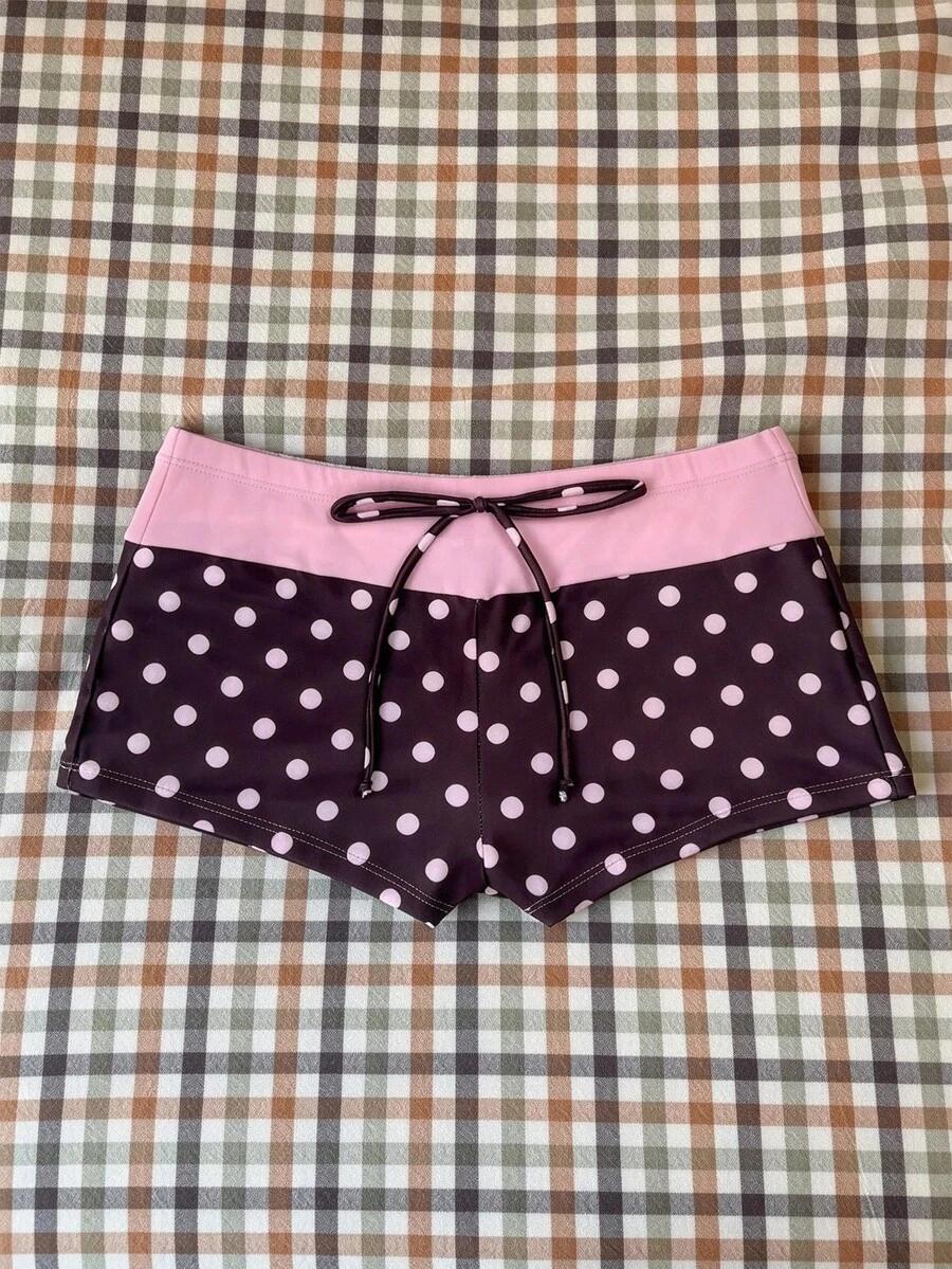 DÓŁ OD BIKINI W GROSZKI