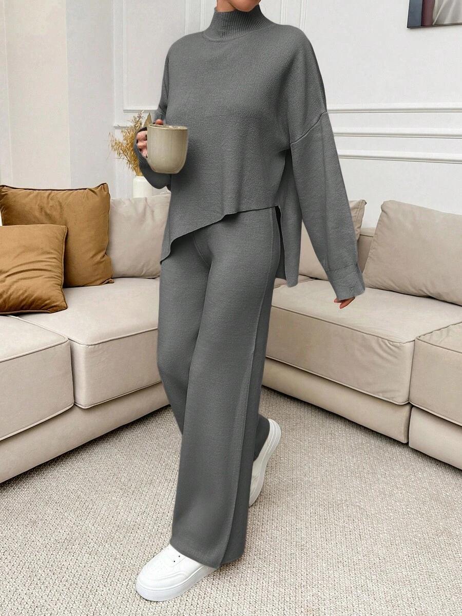 KOMPLET SWETER SPODNIE