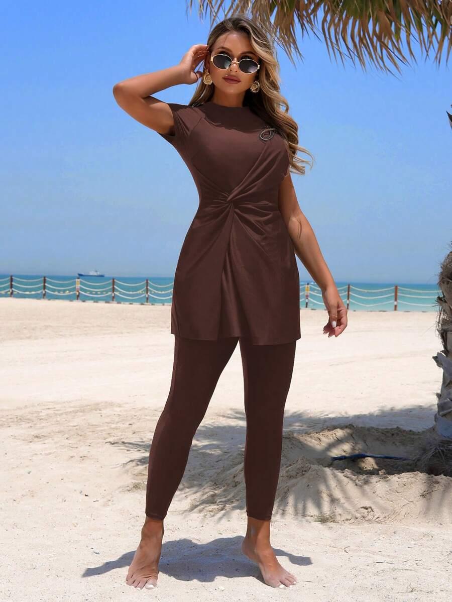 DWUCZĘŚCIOWY STRÓJ KĄPIELOWY burkini