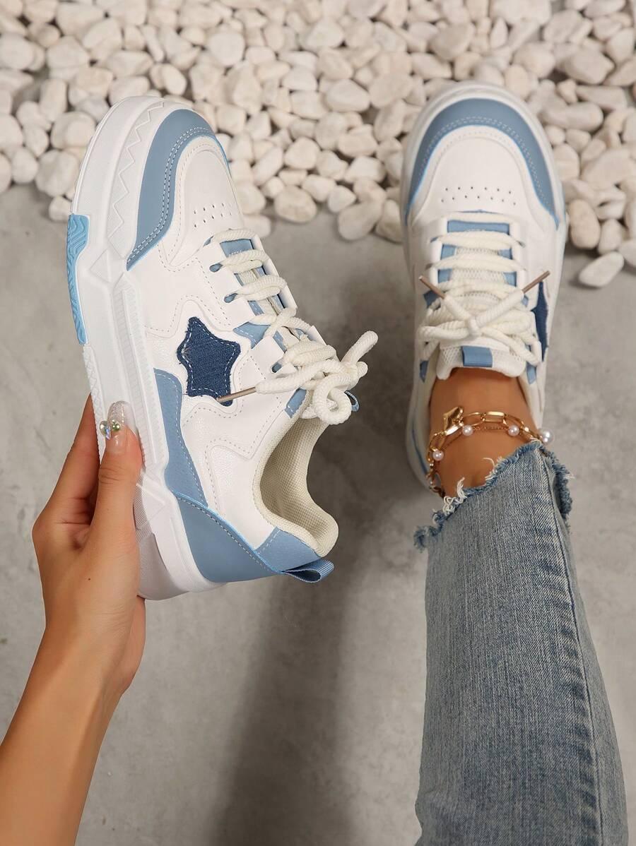 NIEBIESKIE BUTY SPORTOWE