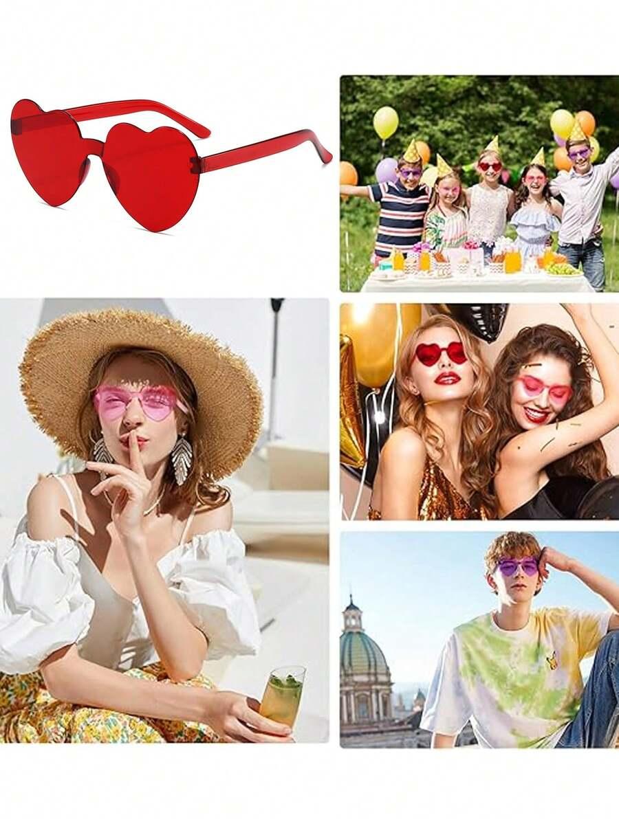 czerwone okulary przeciwsłoneczne 