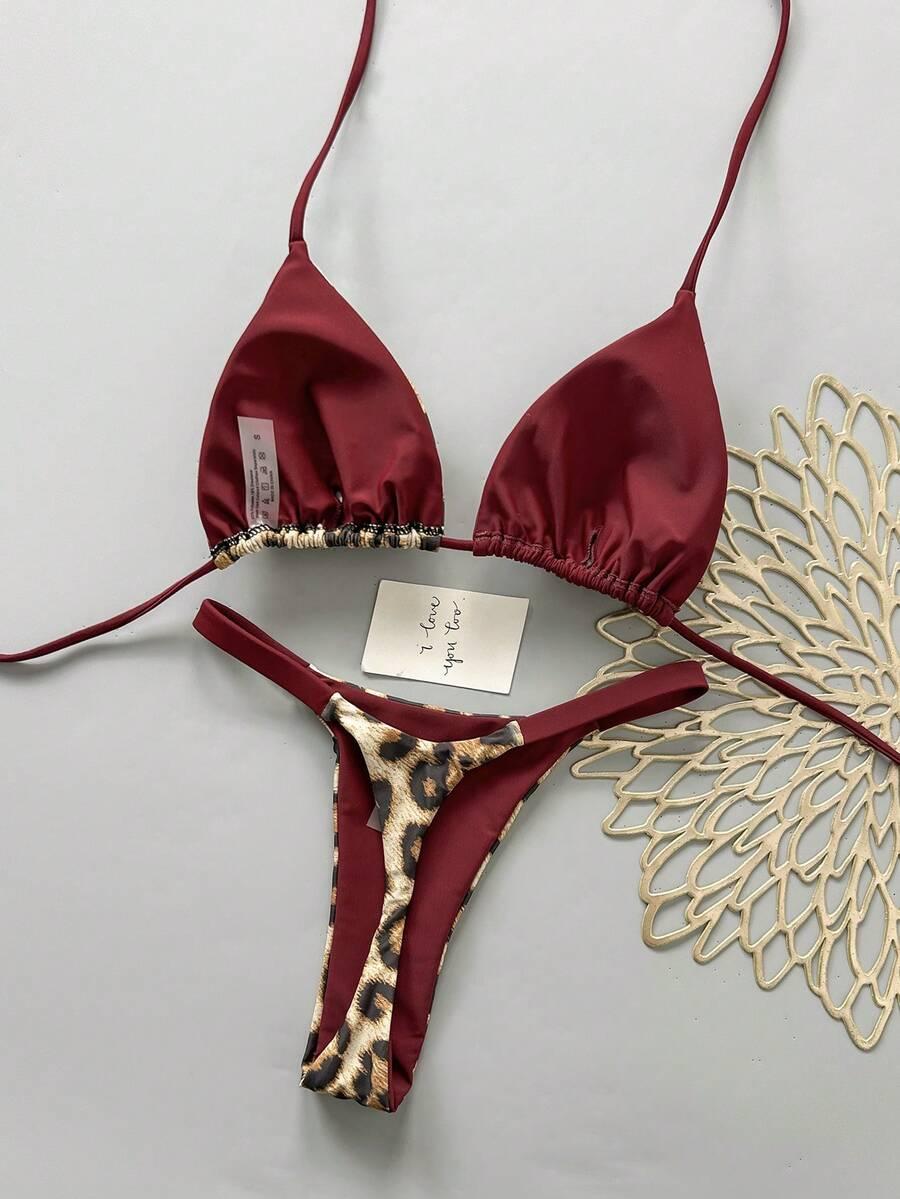 KOMPLET BIKINI ANIMAL PRINT 