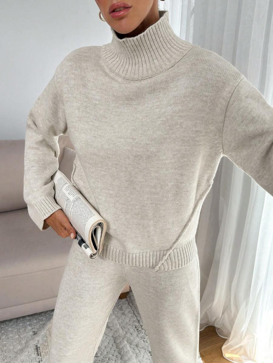 KOMPLET SWETER SPODNIE