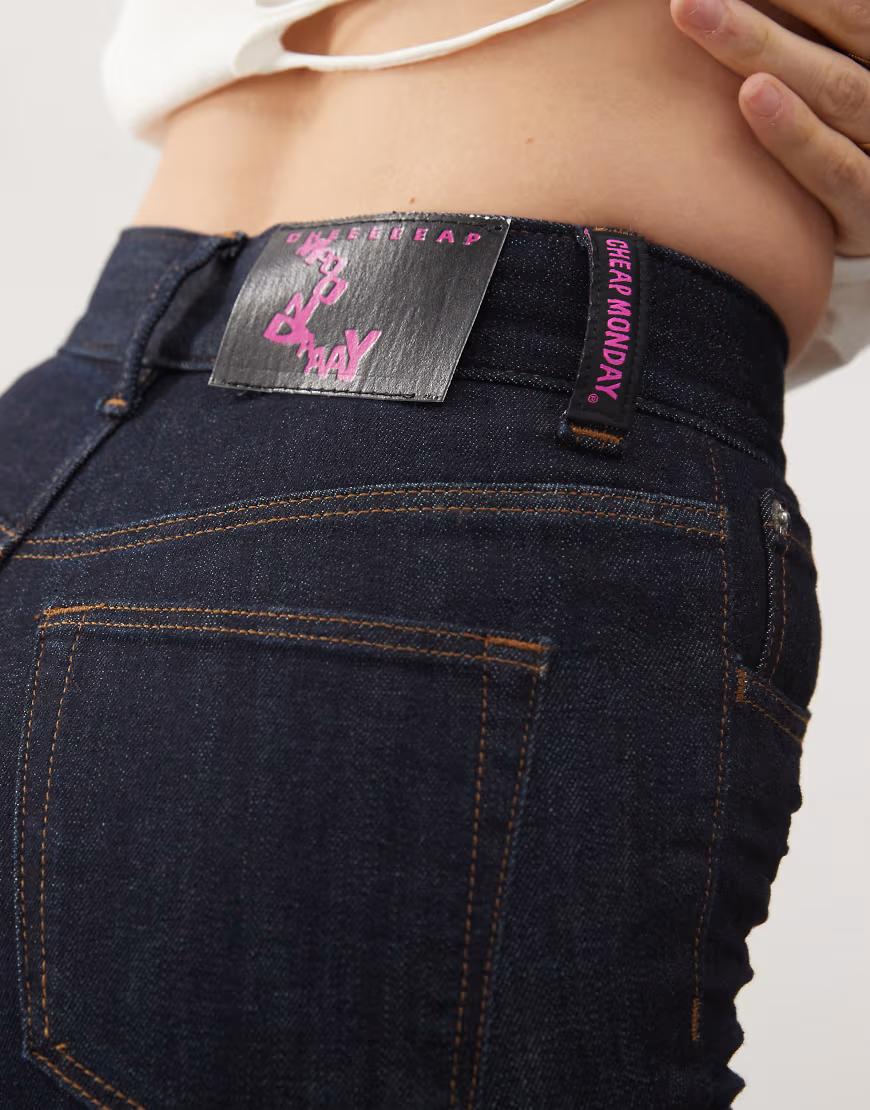 SPODNIE JEANS WYSOKI STAN