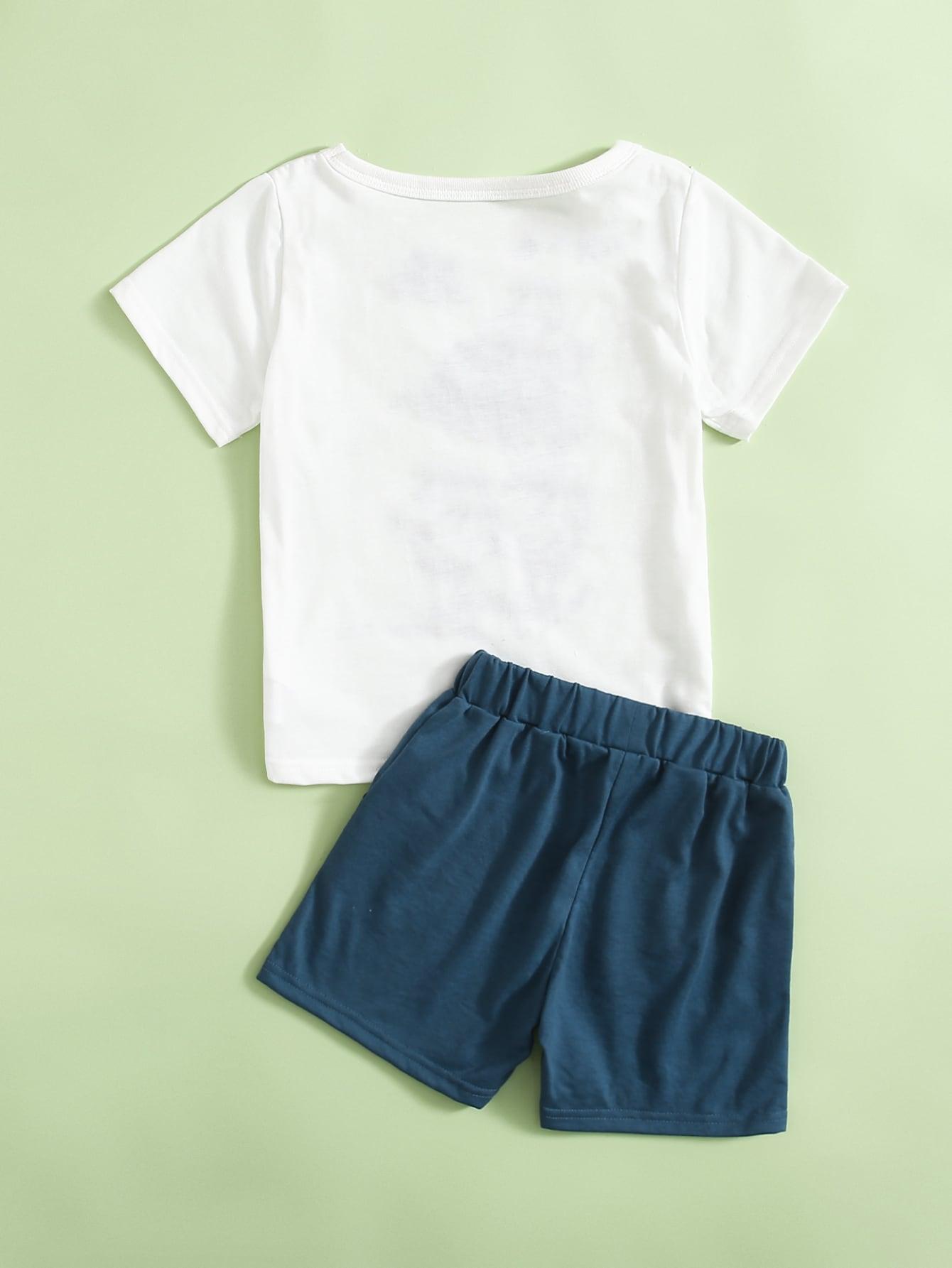 t-shirt spodenki komplet