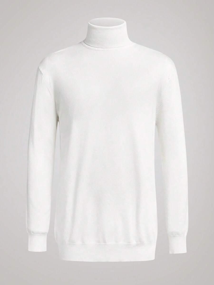BIAŁY SWETER GOLF 