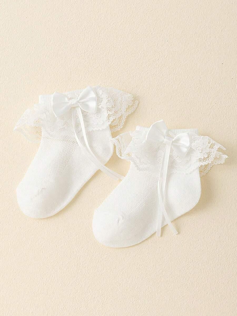 białe skarpetki 4-pack