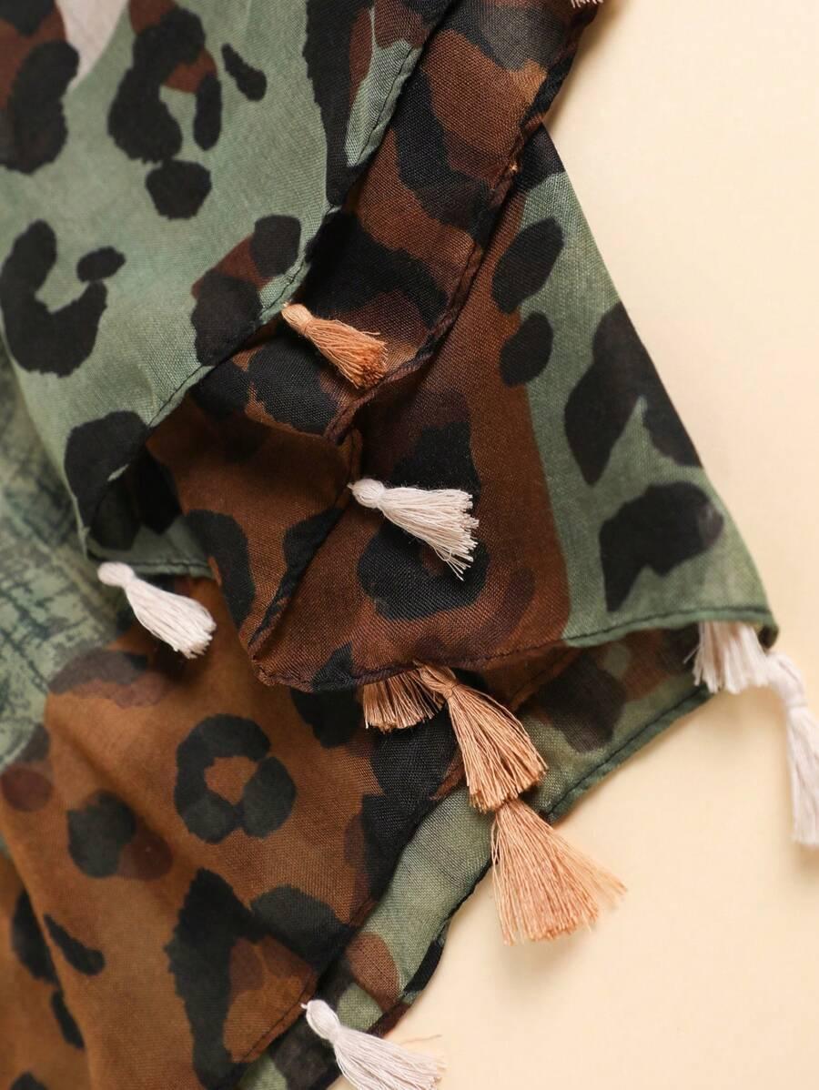 szal animal print 