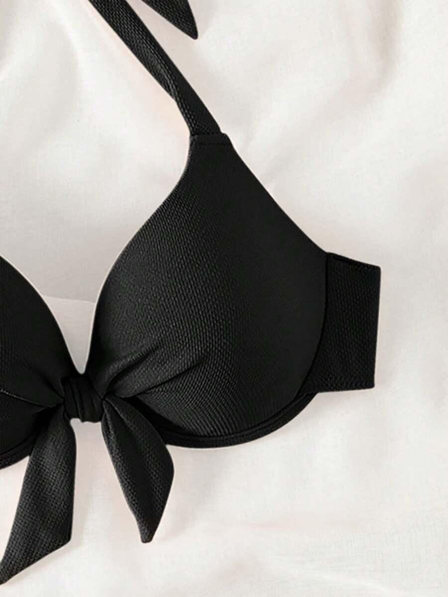 czarna góra od bikini