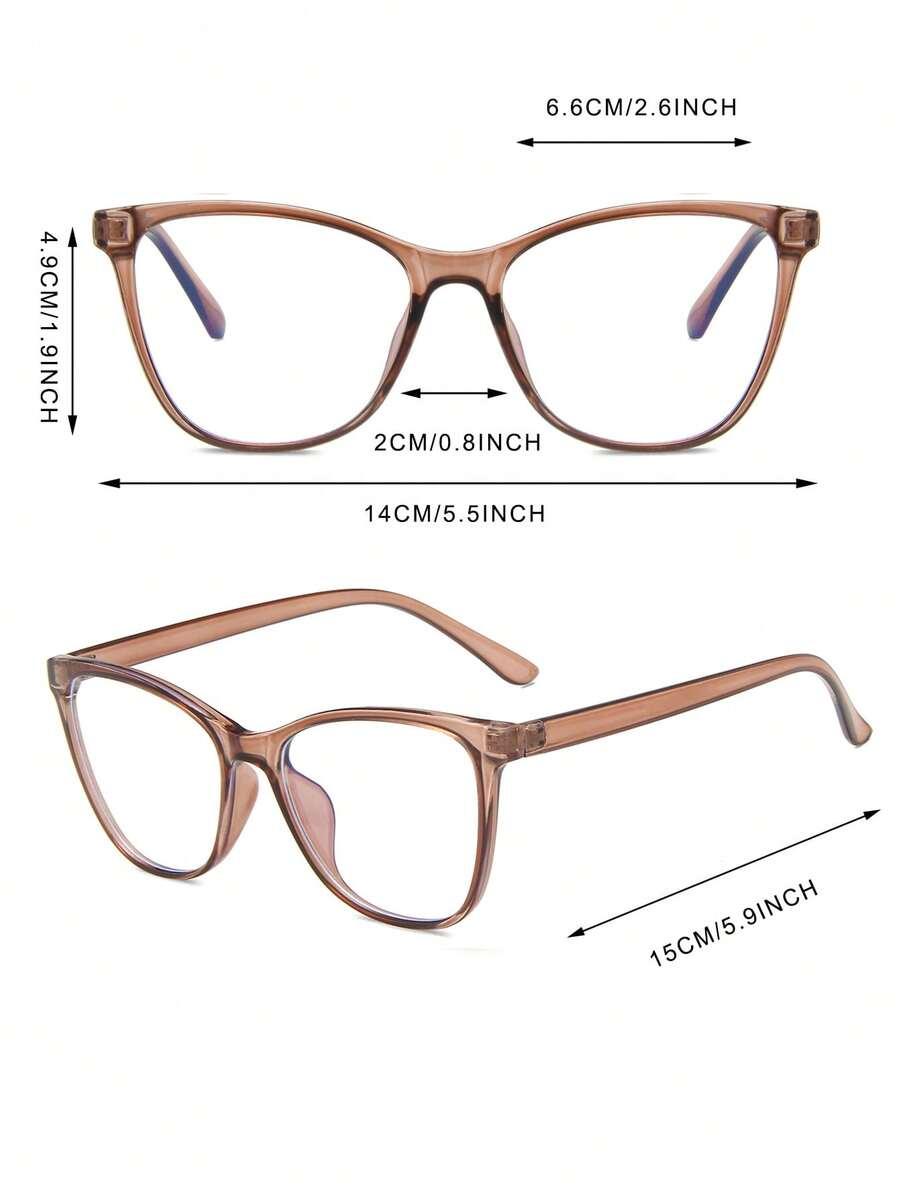 brązowe okulary zerówki