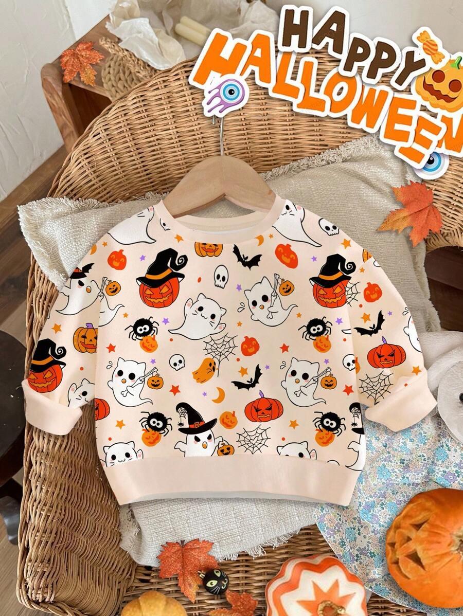 BLUZA Z NADRUKIEM HALLOWEEN