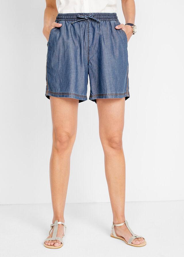 SPODENKI JEANSOWEGO WIĄZANE