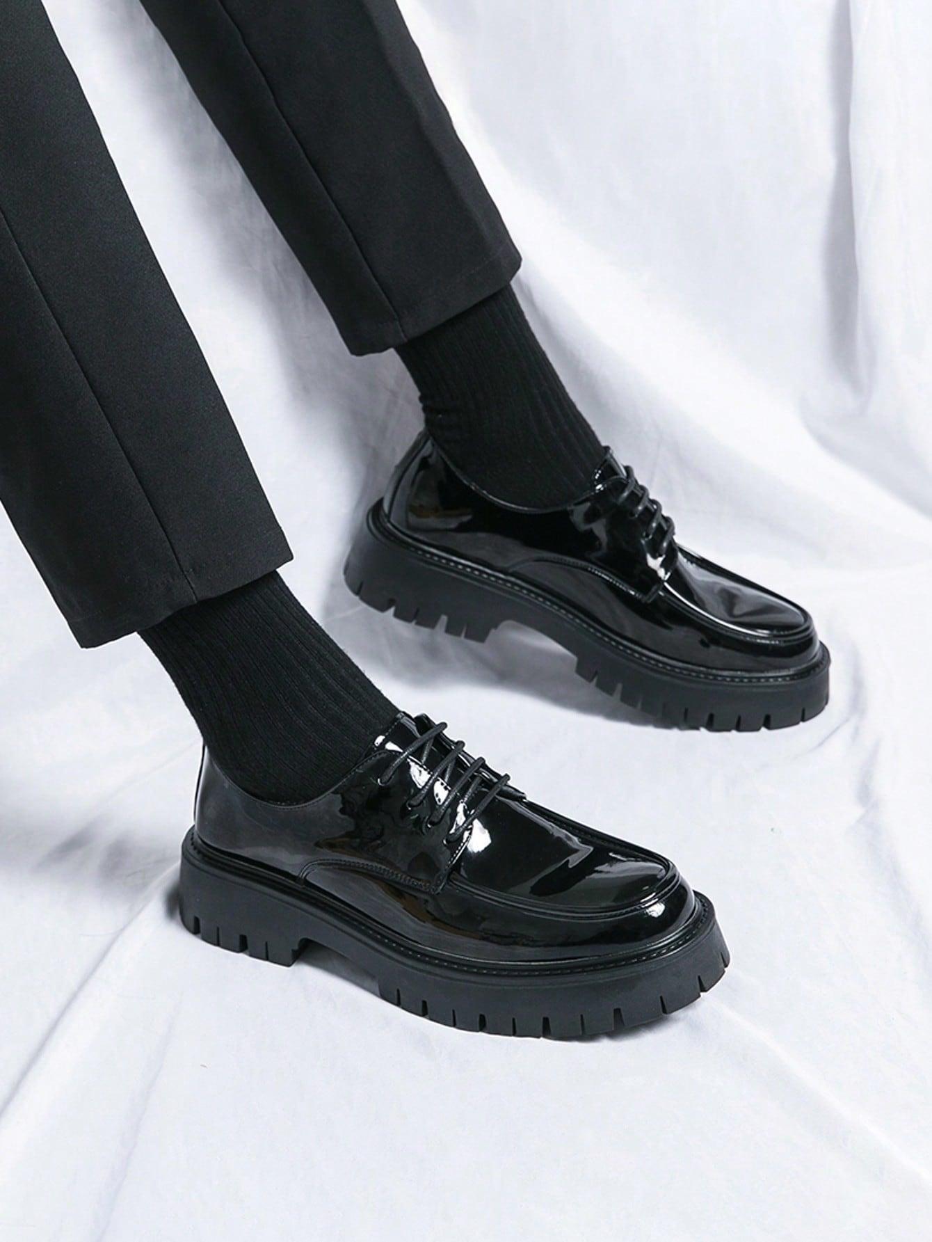 czarne buty casual