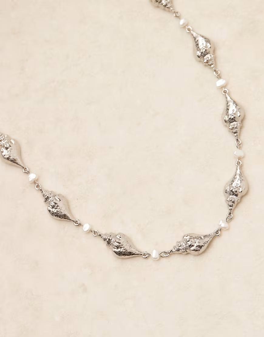 SREBRNY NASZYJNIK TYPU CHOKER