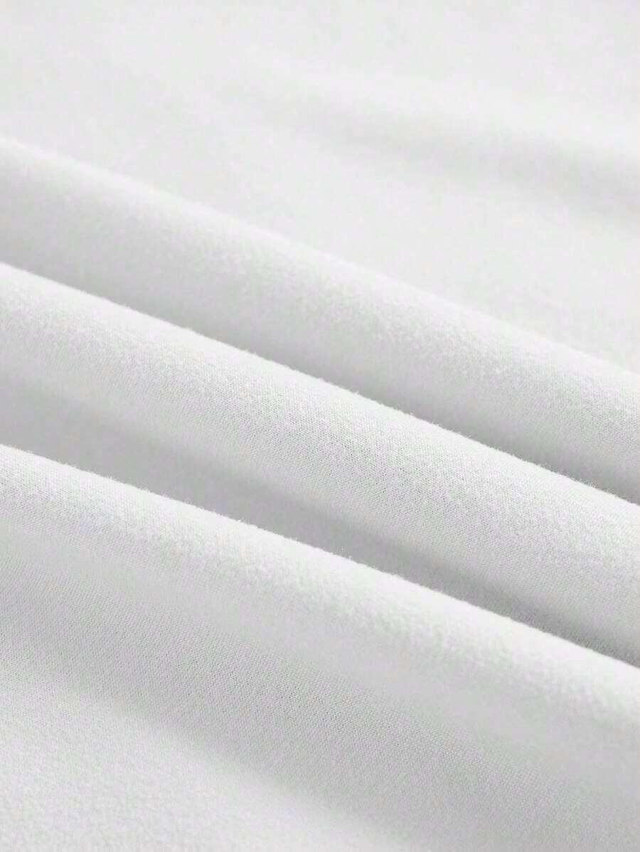 biały t-shirt napisy