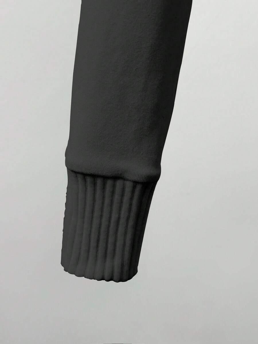 CZARNY SWETER KOŁNIERZYK 
