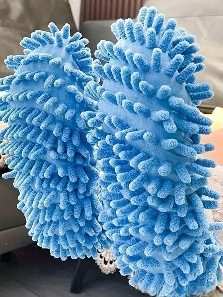 niebieskie skarpety mop