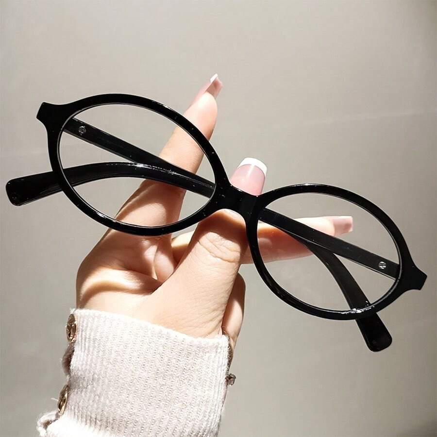 CZARNE OKULARY ZERÓWKI