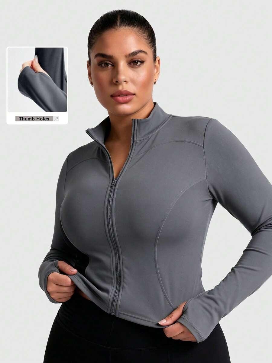 SZARA BLUZA SPORTOWA